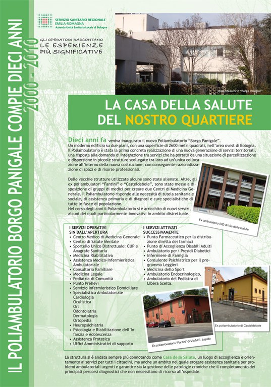 La Casa della Salute — Azienda USL di Bologna